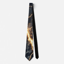 Corbata Thunderstorm Tie/Krawatte mit Blitzd
