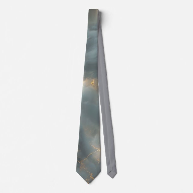 Corbata Thunderstorm Tie/Krawatte mit Blitzd (Anverso)
