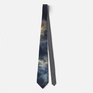 Corbata Thunderstorm Tie/Krawatte mit Blitzd