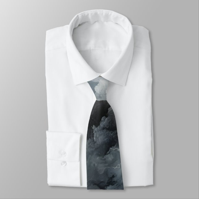 Corbata Thunderstorm Tie/Krawatte mit Blitzd (Atado)