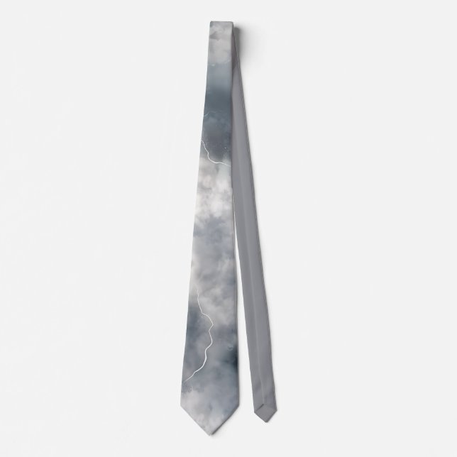 Corbata Thunderstorm Tie/Krawatte mit Blitzd (Anverso)