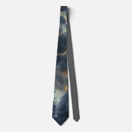 Corbata Thunderstorm Tie/Krawatte mit Blitzd
