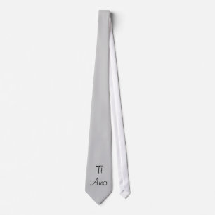 Corbata Ti Amo/I Love You
