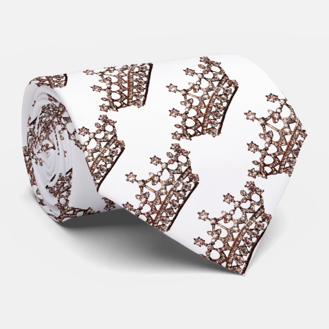 Corbata “Tiara" (Enrollado)