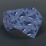 Corbata Tiburón de ballena estrellado (oscuro)<br><div class="desc">Tiburones de ballena plagado de estrellas que nadan entre las estrellas</div>