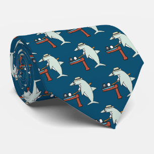 Corbata Tiburón de la piscina