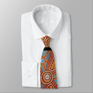 Corbata Tie aborigen corroborino