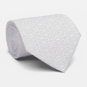 Corbata Tie American Sycamore - Blanco