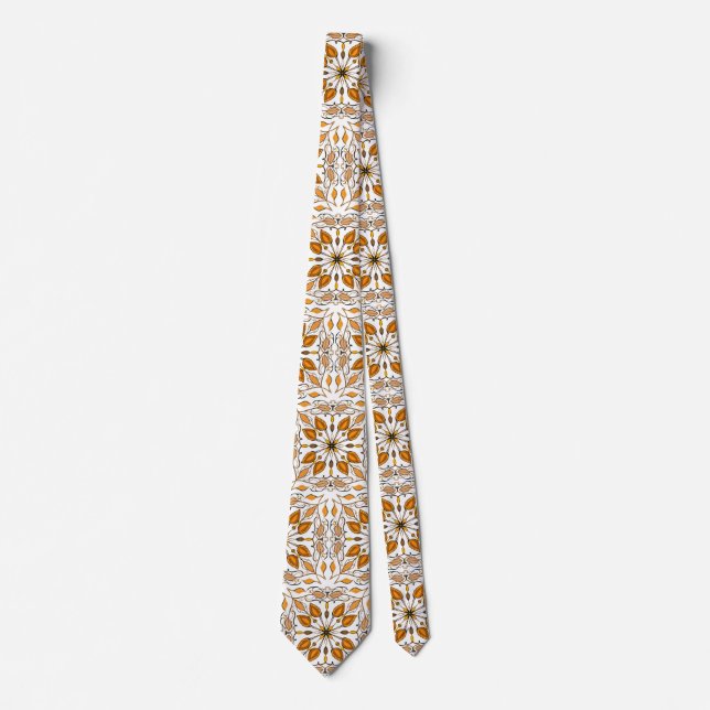 Corbata Tie - Autum in play (Anverso)