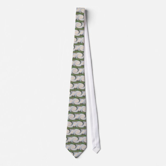 Corbata Tie Cicada - Natural (Anverso)