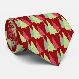 Corbata Tie de árboles de Navidad