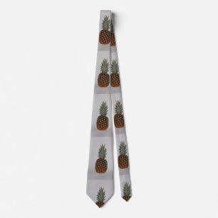 Corbata TIE de cierre de piña colorida
