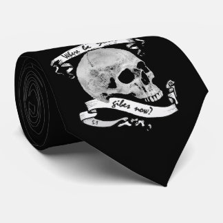 Corbata Tie de cráneo de Yorick