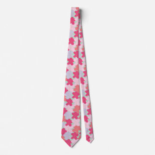 Corbata Tie de cuello - Azaleas