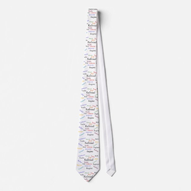 Corbata Tie de ferrocarril (Anverso)