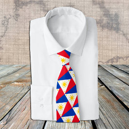 Corbata Tie de Filipinas, moda Bandera Filipina, negocio