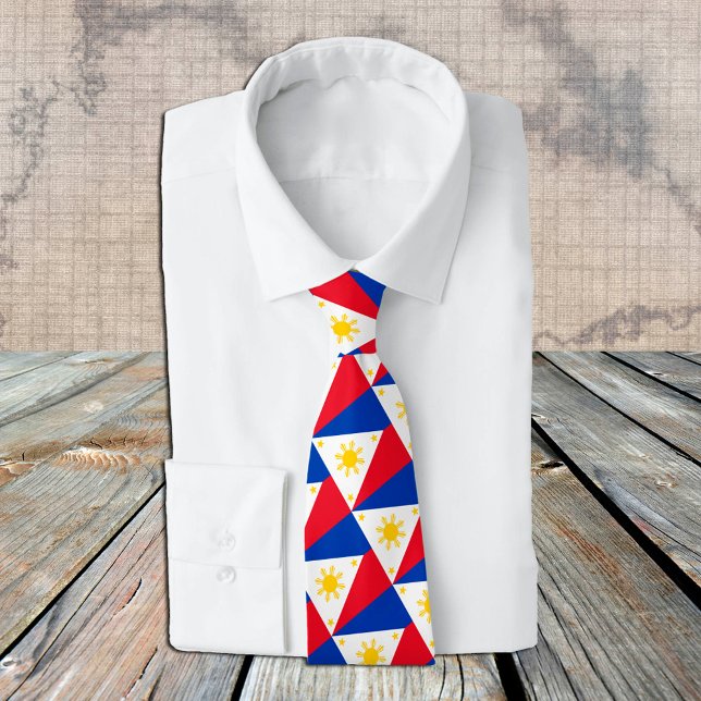 Corbata Tie de Filipinas, moda Bandera Filipina, negocio (Subido por el creador)