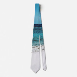 Corbata Tie de gazas tropicales