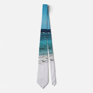 Corbata Tie de gazas tropicales