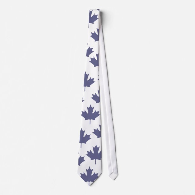 Corbata Tie de hoja de arce (Anverso)