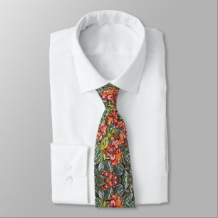 Corbata Tie de los hombres - SG Begonias