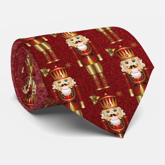 Corbata Tie de los Navidades Nutcracker (Enrollado)