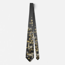 Corbata TIE DE MENOS DE Oro Negro