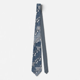 Corbata Tie de notas de música