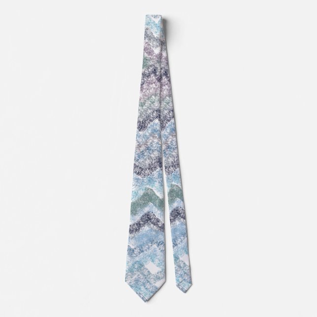 Corbata Tie de onza violeta (Anverso)