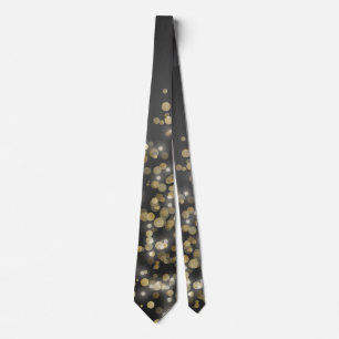 Corbata TIE DE Oro Negro