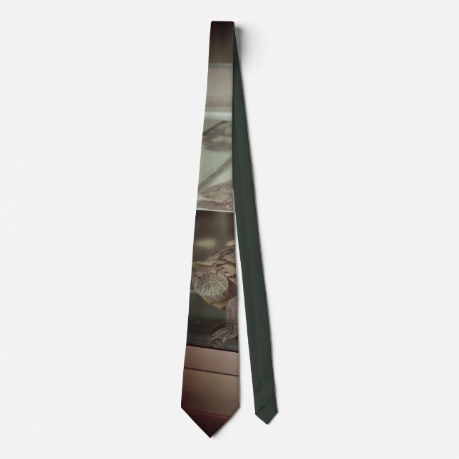 Corbata Tie de seda tocado en la Tierra moderno (Anverso)