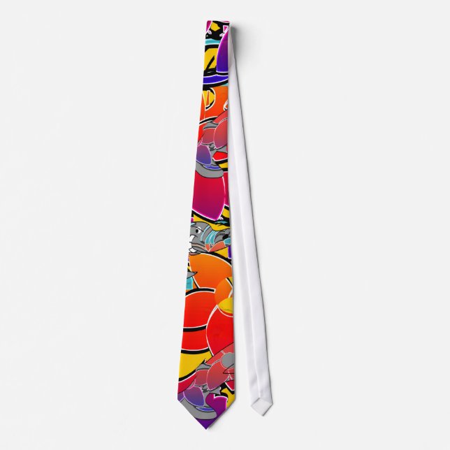 Corbata Tie de tiburón (Anverso)