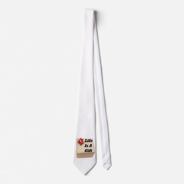Corbata Tie Diamond Life es un regalo (Anverso)