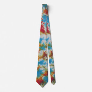 Corbata Tie Dye con Arrugas