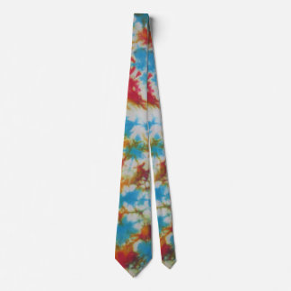 Corbata Tie Dye con Arrugas