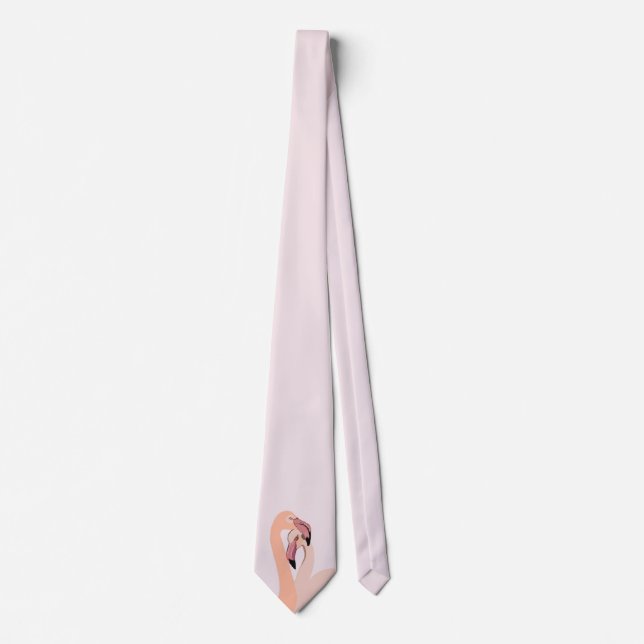 Corbata Tie, Flamingo Love (Anverso)