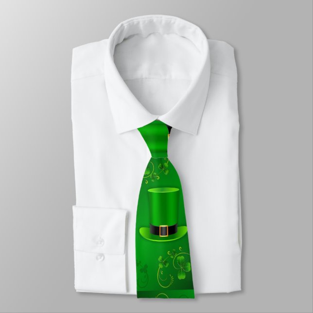 Corbata Tie Gorra del Día de San Patricio (Atado)