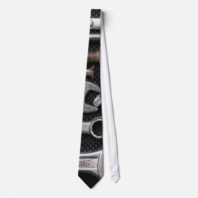 Corbata Tie: herramienta de banco de mecánica (Anverso)