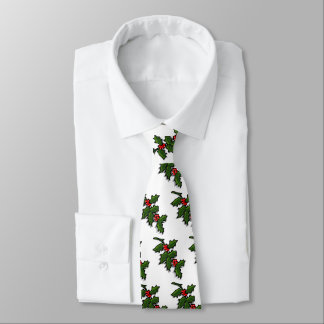 Corbata Tie - Hojas y Berries