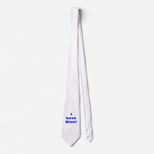 Corbata Tie I Love Blue