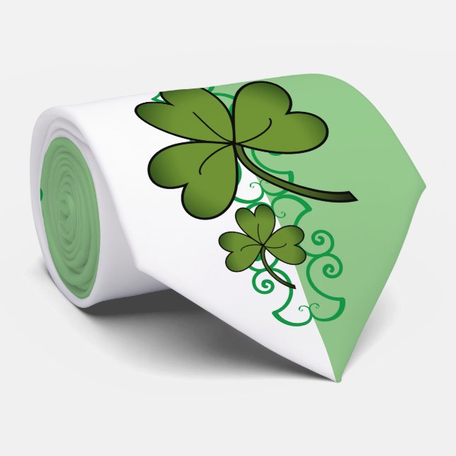 Corbata Tie masculino de Scroll & Shamrock (Enrollado)
