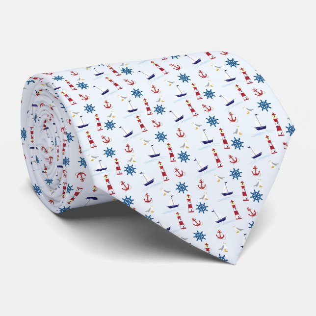 Corbata Tie/Nautical (Enrollado)