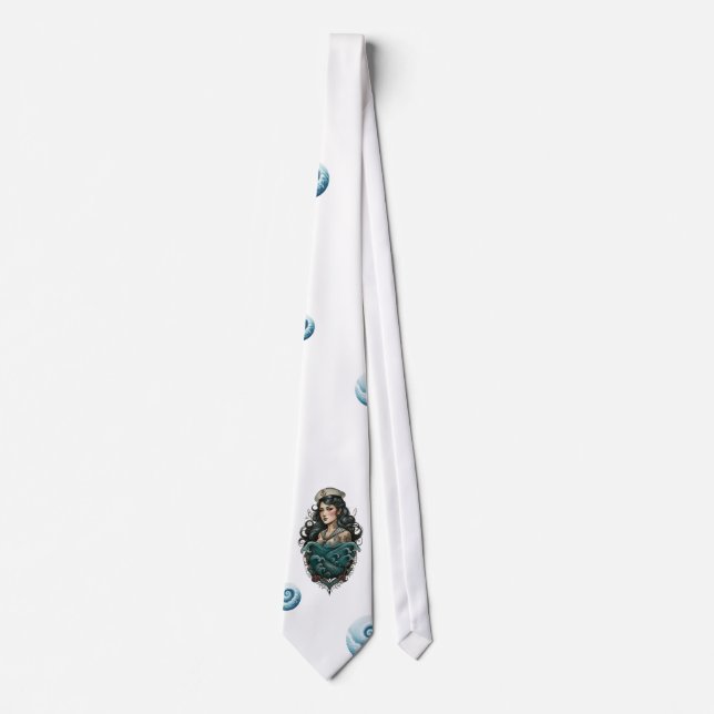 Corbata tie ocean  (Anverso)