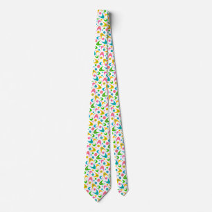 Corbata Tie Retro Boomerangs