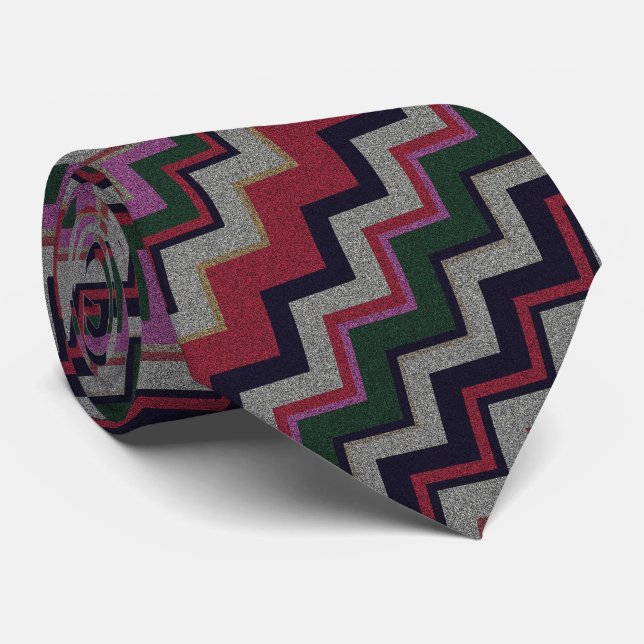 Corbata Tie Retro del Suroeste (Enrollado)