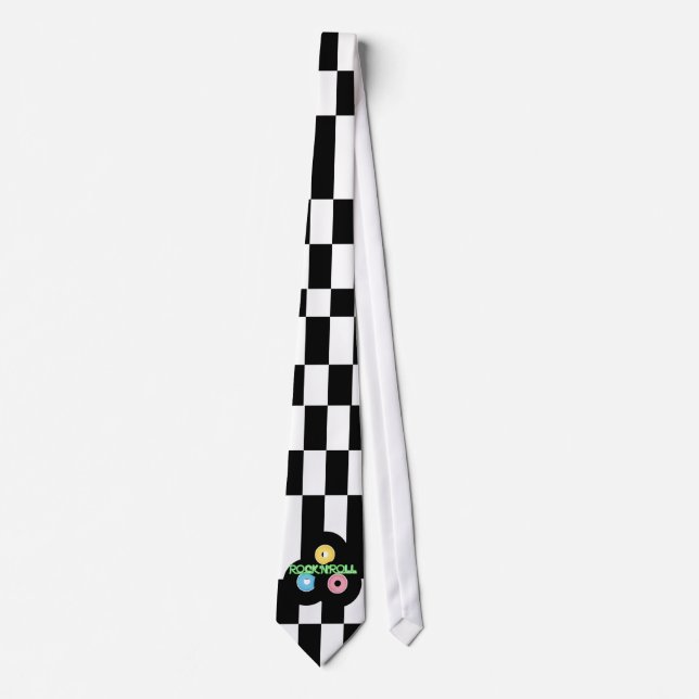 Corbata Tie Rock 'n' Roll Retro (Anverso)