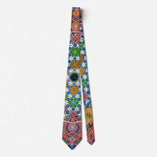 Corbata Tie "Samadhi" (acrylic painting)
