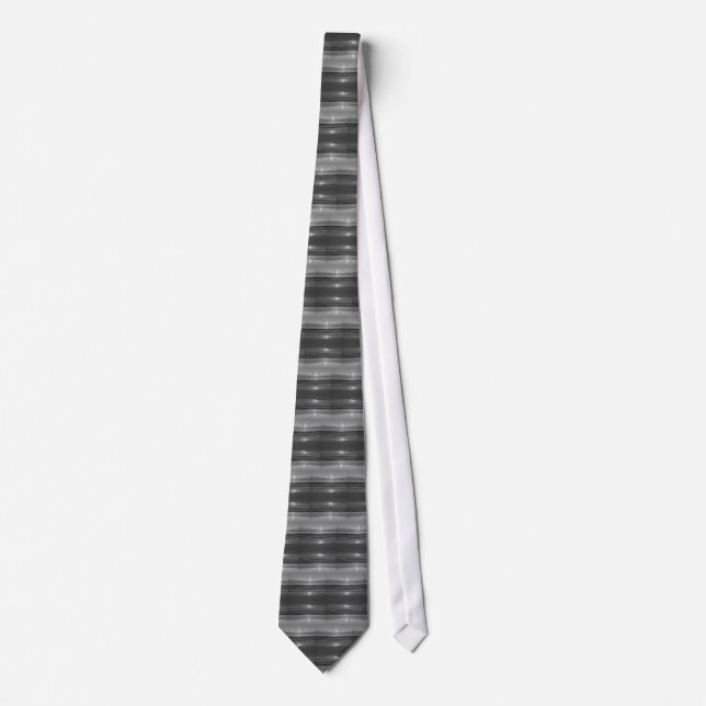Corbata Tie Sunrise - Carbón (Anverso)
