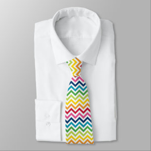 Corbata Tie - Zigzag multicolor 3