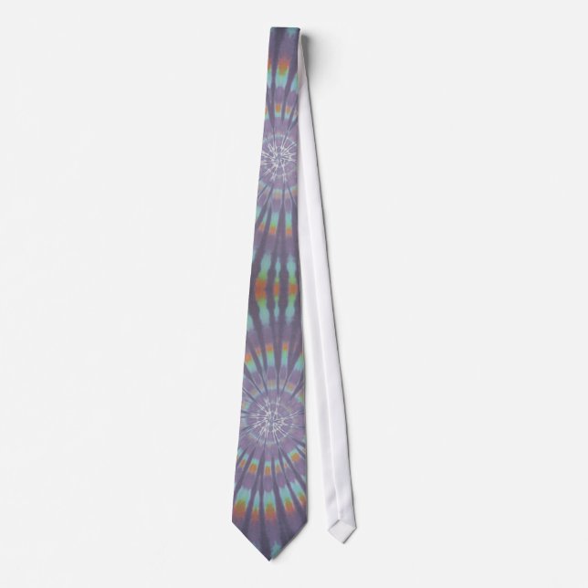 Corbata tiedye-black-swirls (Anverso)